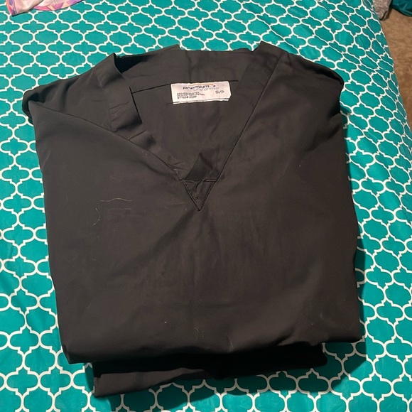 Black Scrub Top - Picture 1 of 1